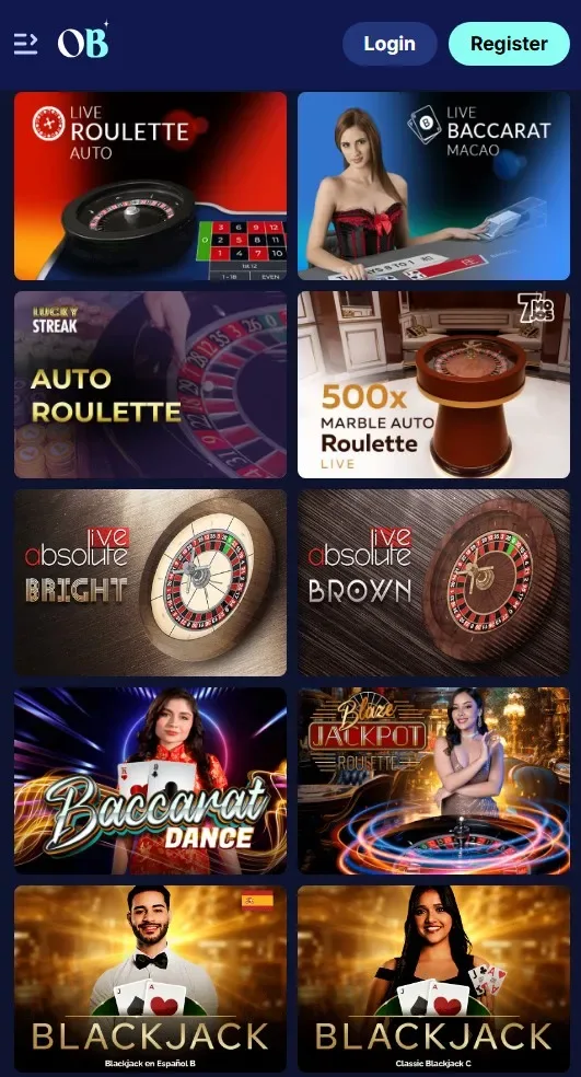 OrionsBet mobiel slots