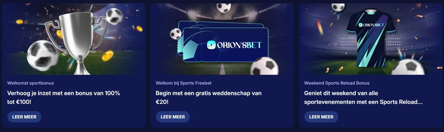 Sport Welkomstbonus